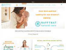 Tablet Screenshot of nappynat.com